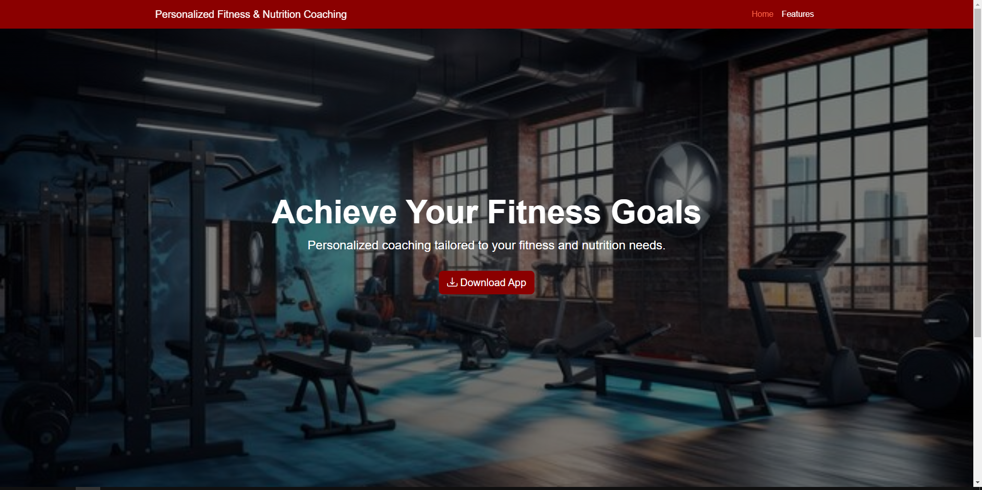 Fitness App Hosting